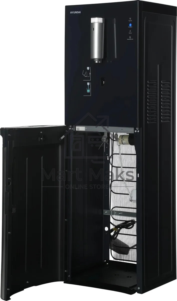 Кулер Hyundai AquaSense UV H-WD7825C напольный компрессорный графитовый