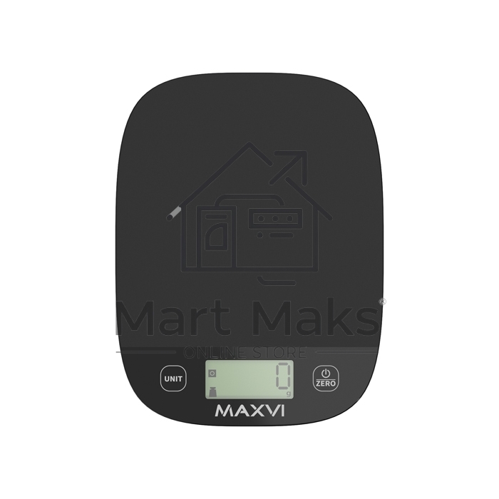 Весы кухонные MAXVI KS101P black