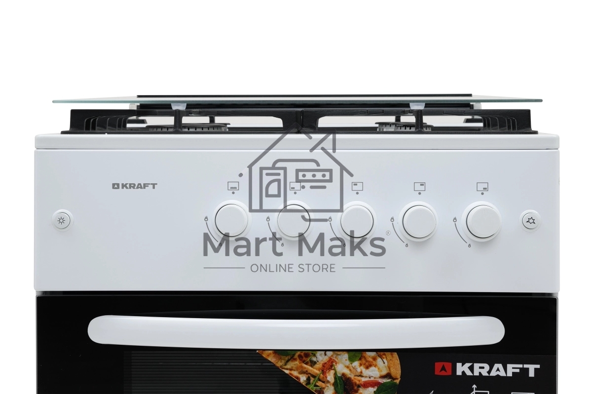 Плита газовая KRAFT KF-FSF6427AGWI