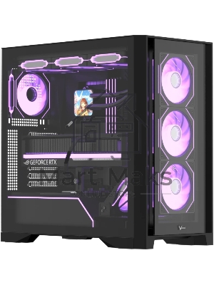 Компьютерный корпус AeroCool / Formula Air Power G8 Floe черный без БП ATX 2xUSB 3.0 1xUSB3.1 audio bott PSU