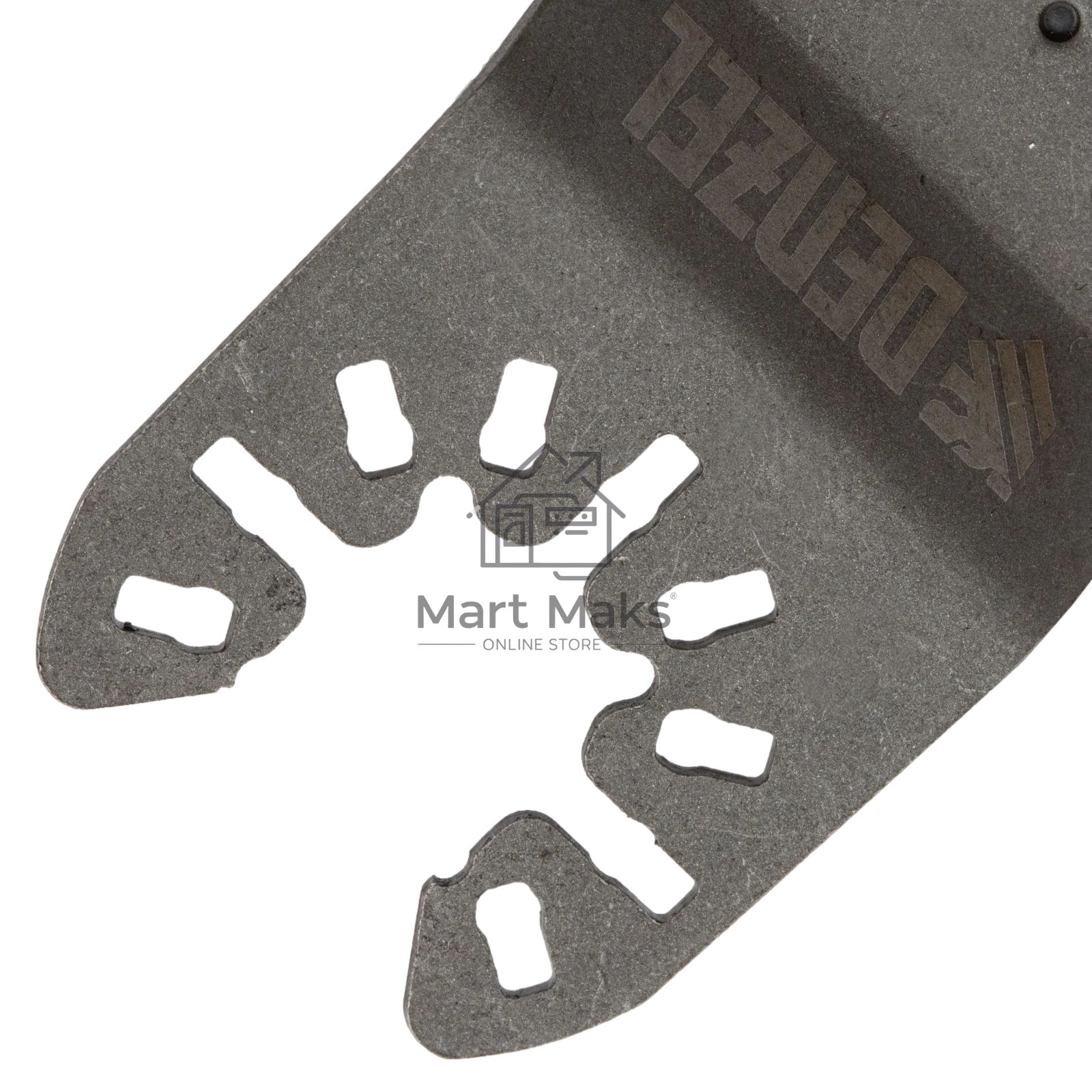 Насадка для МФИ Denzel режущая пазовая прямая, HCS, по дереву, ламинату, 34 х 2,5 мм, крупный зуб