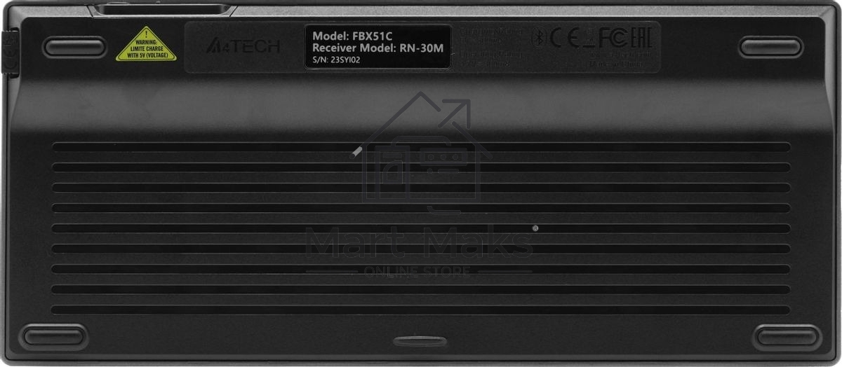 Клавиатура беспроводная A4Tech Fstyler FBX51C серый USB BT/Radio slim Multimedia