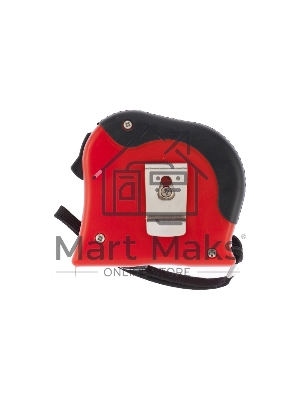 Рулетка Matrix Double fixation, 7,5 м х 25 мм, обрезиненный корпус, двойная плавная фиксация