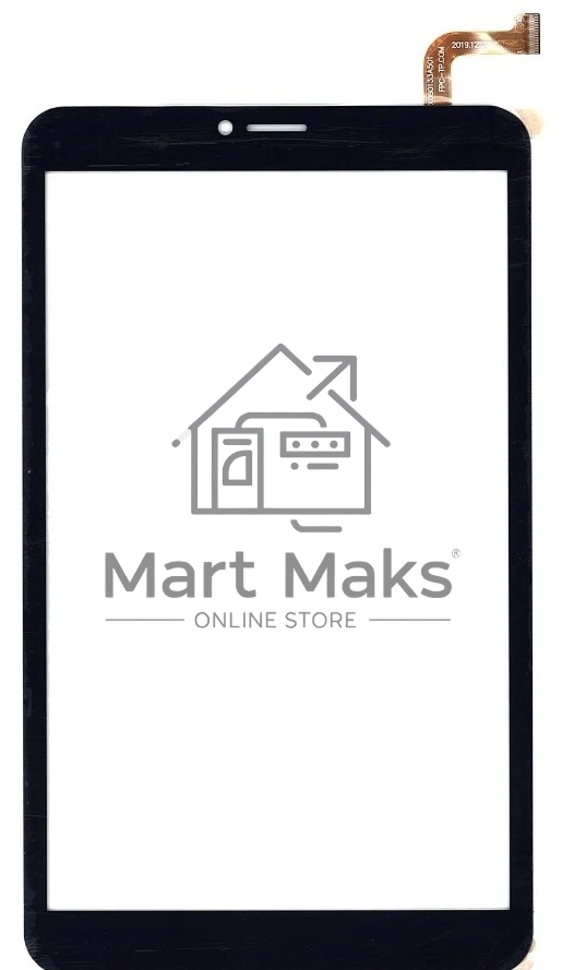 Сенсорное стекло (тачскрин) для BQ-8041L Art, черное