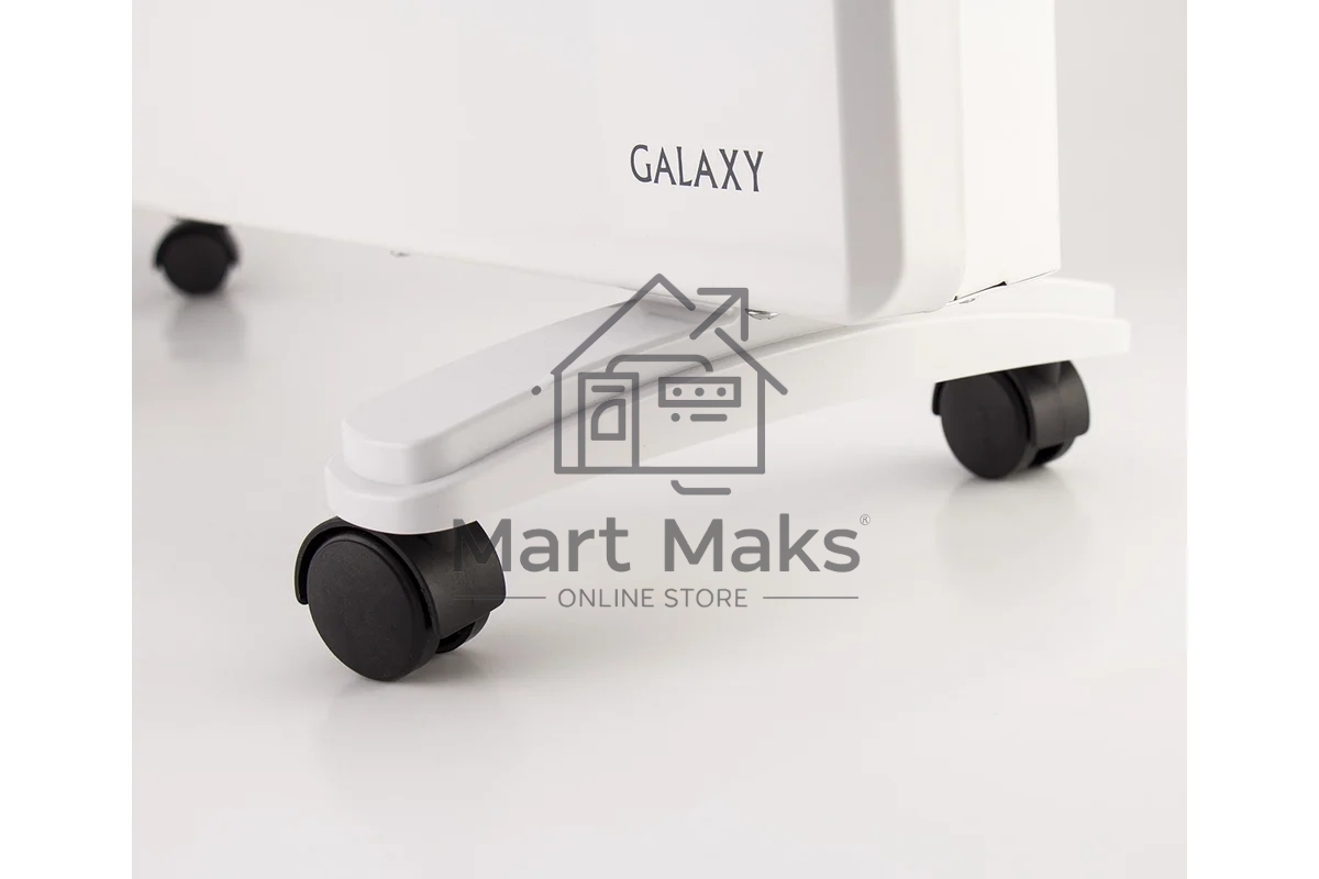 Конвектор Galaxy GL 8226 белый, 1200 Вт, 12 м2, термостат