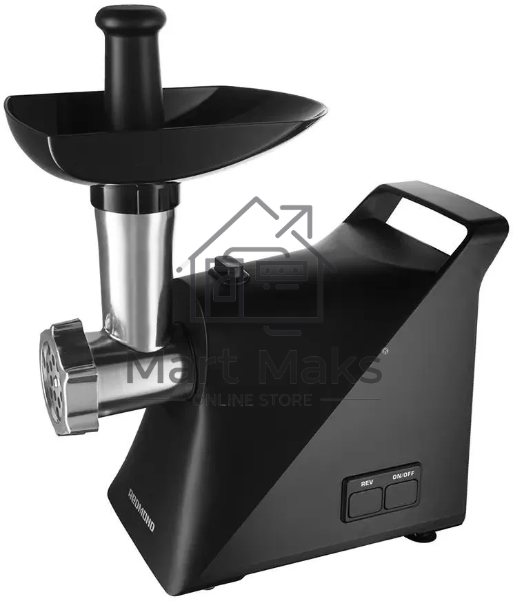 Мясорубка Redmond RMG-1236 черный, 1340 Вт