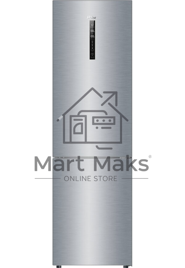 Холодильник Haier C2F637CXRGU1 нержавеющая сталь, двухкамерный, 278/108л, морозилка снизу, No Frost