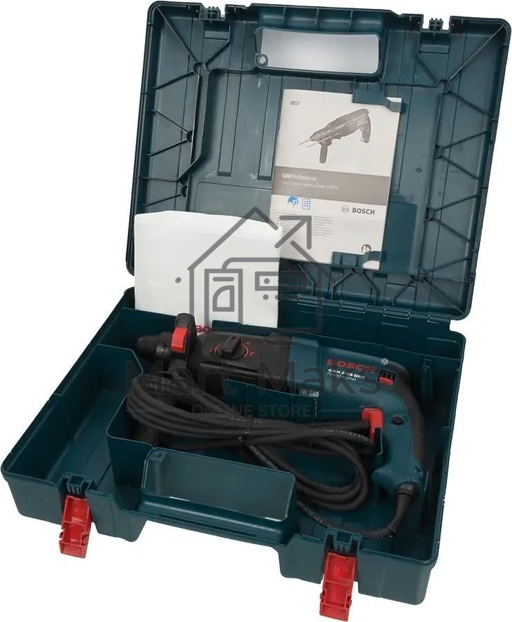 Перфоратор Bosch GBH 2-26 DRE Professional патрон:SDS-plus уд.:2.7Дж 800Вт (кейс в комплекте)