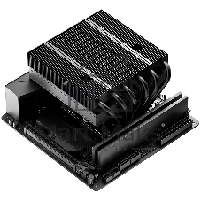 Кулер для процессора ID-Cooling IS-77 XT Black, 120 мм, алюминий/медь, 500-1850 об/мин, 33.9 дБ, 4-pin PWM, 150 Вт, высота 77 мм, без подсветки