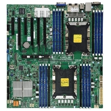 Материнская плата Supermicro X11DPI-N, LGA3647, Intel C621, 16xDDR4, 14xSATA, 1xM.2 PCIe 3.0 x4, 4xPCIe 3.0 x16, 2xPCIe 3.0 x8, 1xVGA, 2x 1Gb LAN, 2xUSB 2.0, 2xUSB 3.0, E-ATX Материнская плата Supermicro X11DPI-N, LGA3647, Intel C621, 16xDDR4, 14xSATA, 1xM.2 PCIe 3.0 x4, 4xPCIe 3.0 x16, 2xPCIe 3.0 x8, 1xVGA, 2x 1Gb LAN, 2xUSB 2.0, 2xUSB 3.0, E-ATX