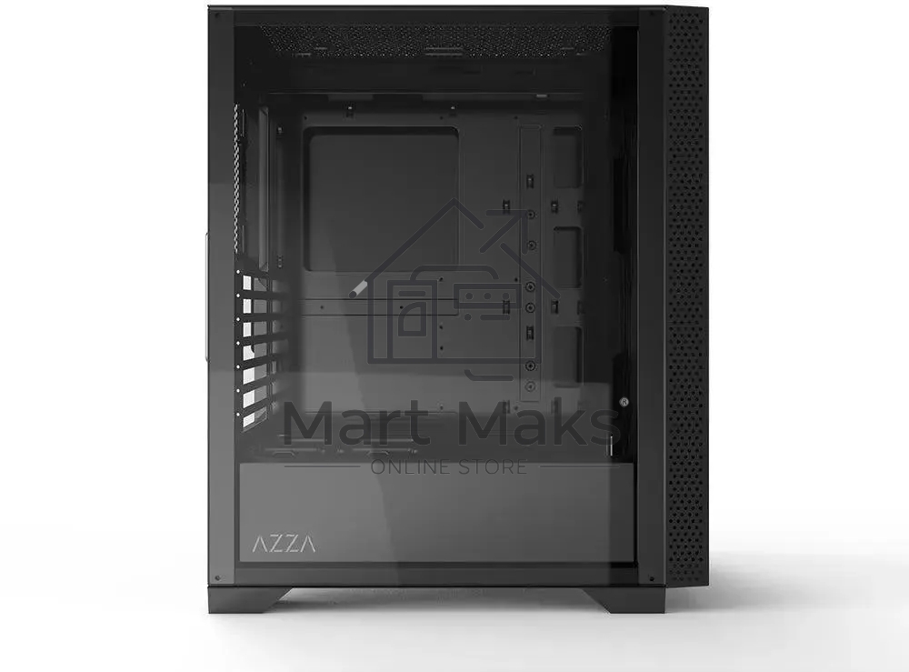 Компьютерный корпус Azza Celesta F черный без БП ATX 5x120mm 5x140mm 2xUSB2.0 1xUSB3.0 audio bott PSU