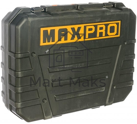 Перфоратор демонтажный MAX-PRO MPRH1500/32VP 1500 Вт, 0-850 об/мин, 5,5 Дж, 3 режима, Д/Б/М-42/32/13, 5,2 кг, SDS-PLUS, антивибрационная ручка, резиновые вставки, р