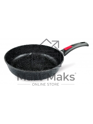 Сковорода НМП Литая L18026i, 26 см серый