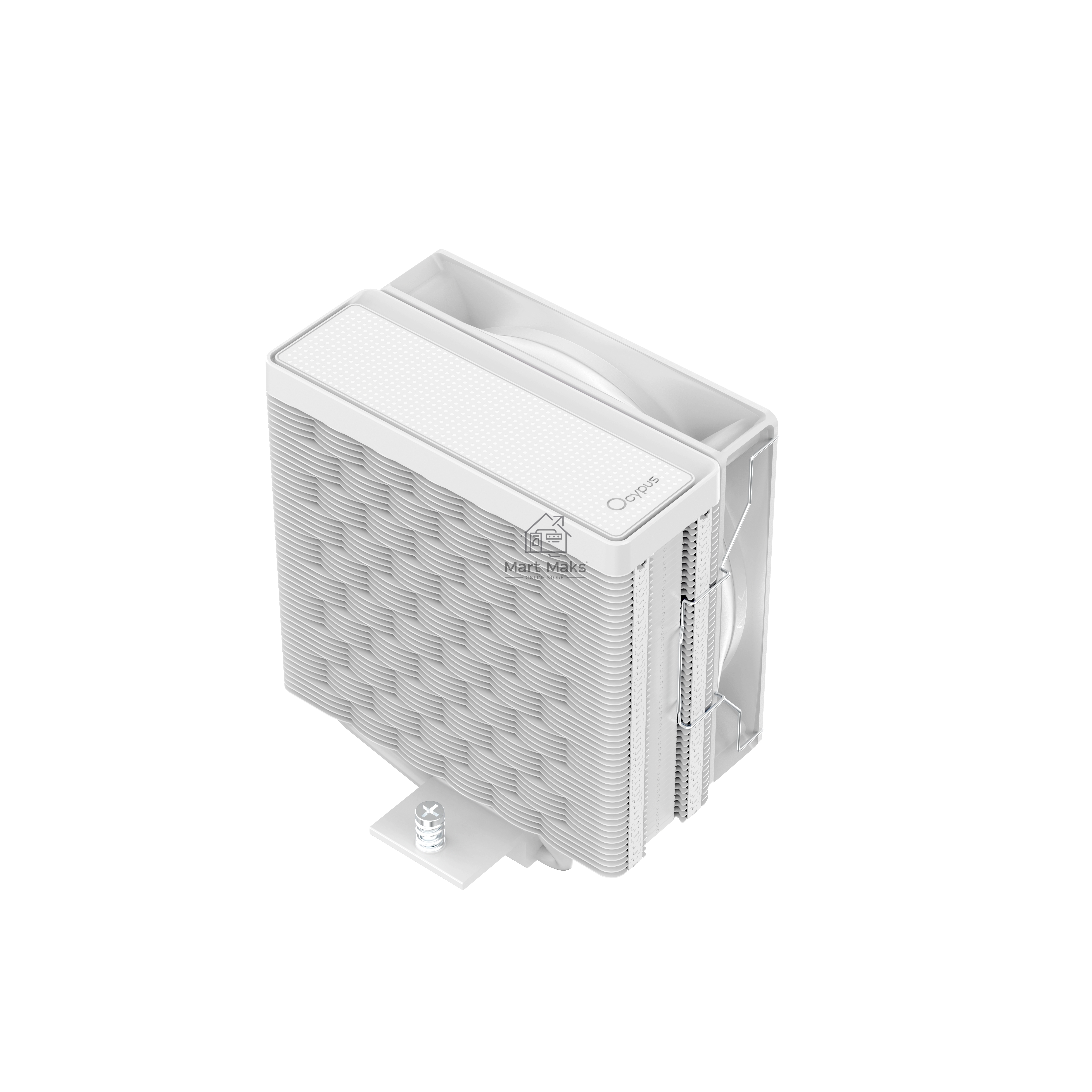 Кулер для процессора Cooler Ocypus Delta A40 WH ARGB белый 120мм алюминий+медь 2000rpm 29db 4-pin 220W 156мм