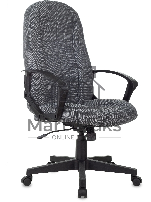 Кресло руководителя Бюрократ T-898 серый 3C1 крестов. пластик