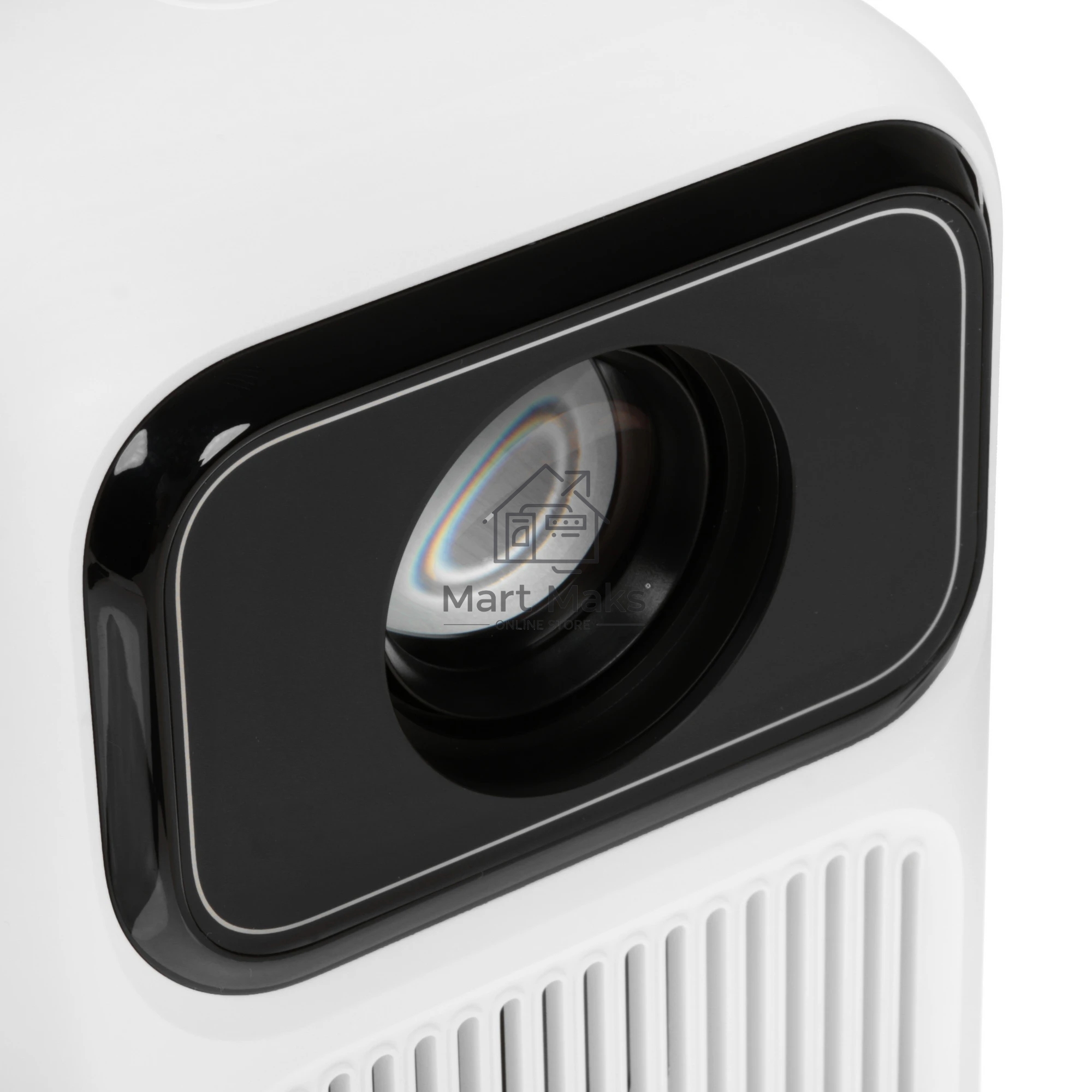Проектор Wanbo Projector Dali 1 белый (LCD, 1280x720, 350Lm, 1.1:1, 1500:1, Smart TV, Android 9.0, 1+8GB, HDMI, USB, Wi-Fi, BT) (6970885350542)