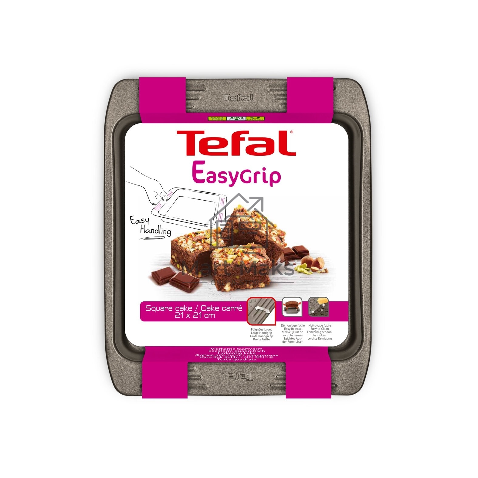 Форма для пирога 20х20 Tefal J1625214