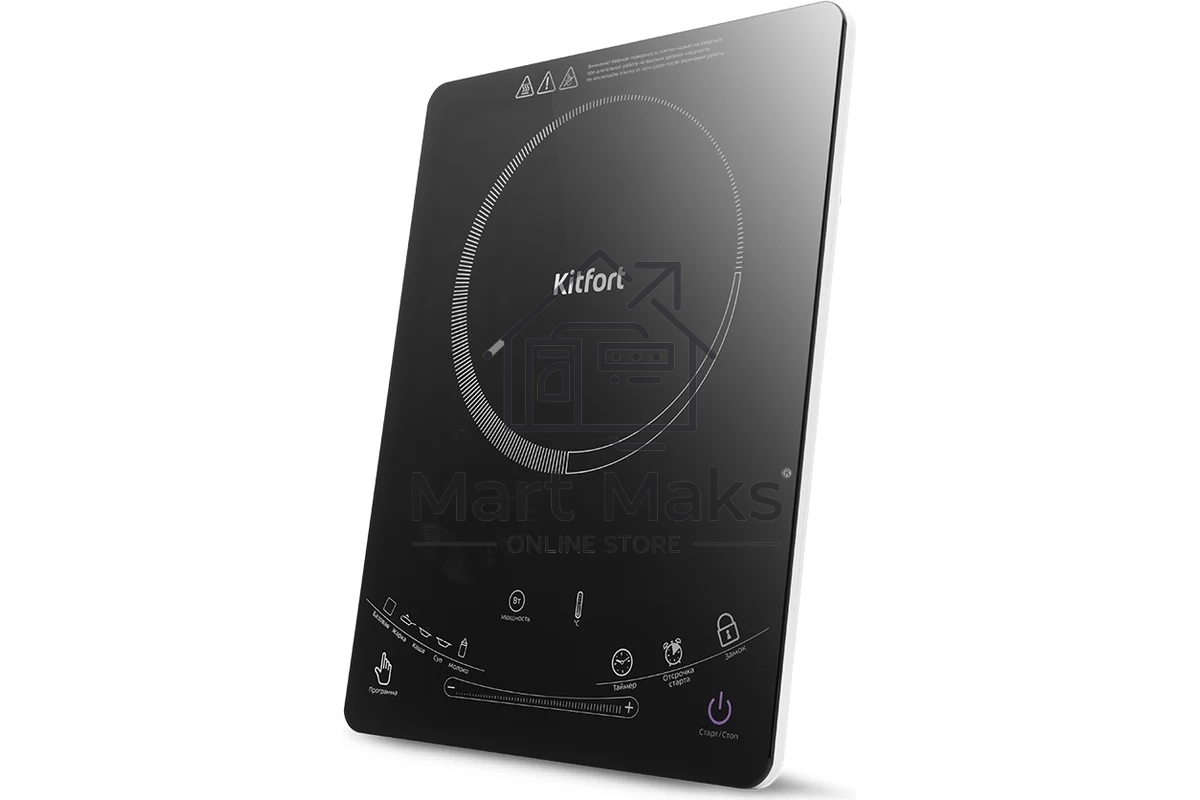 Плита настольная электрическая Kitfort КТ-106 черный