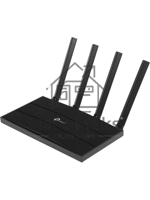 Роутер TP-Link AX1500 Dual-Band Wi-Fi 6 RouterSPEED: 300 Mbps at 2.4 GHz + 1201Mbps at 5 GHzSPEC: 4× Antennas, 1GHz Dual Core CPU, 1× Gigabit WAN Port + 3× Gigabit LAN Ports, 1024-QAM, OFDMAFEATURE: Tether App, WPA3, Access Point Mode, IPv6 Supported, IPT
