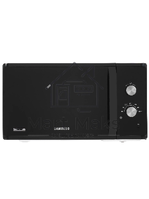 Микроволновая печь Samsung MS23K3614AK черный/серебристый, 23 л, 800 Вт, переключатели - поворотный механизм