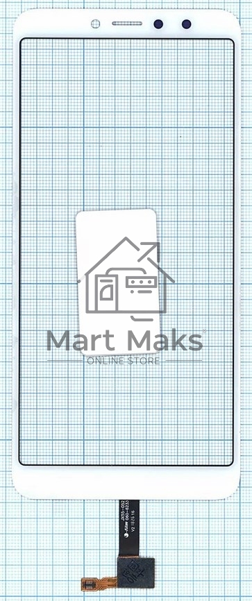 Сенсорное стекло (тачскрин) для Xiaomi Redmi Y2, белое
