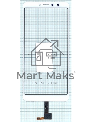 Сенсорное стекло (тачскрин) для Xiaomi Redmi Y2, белое