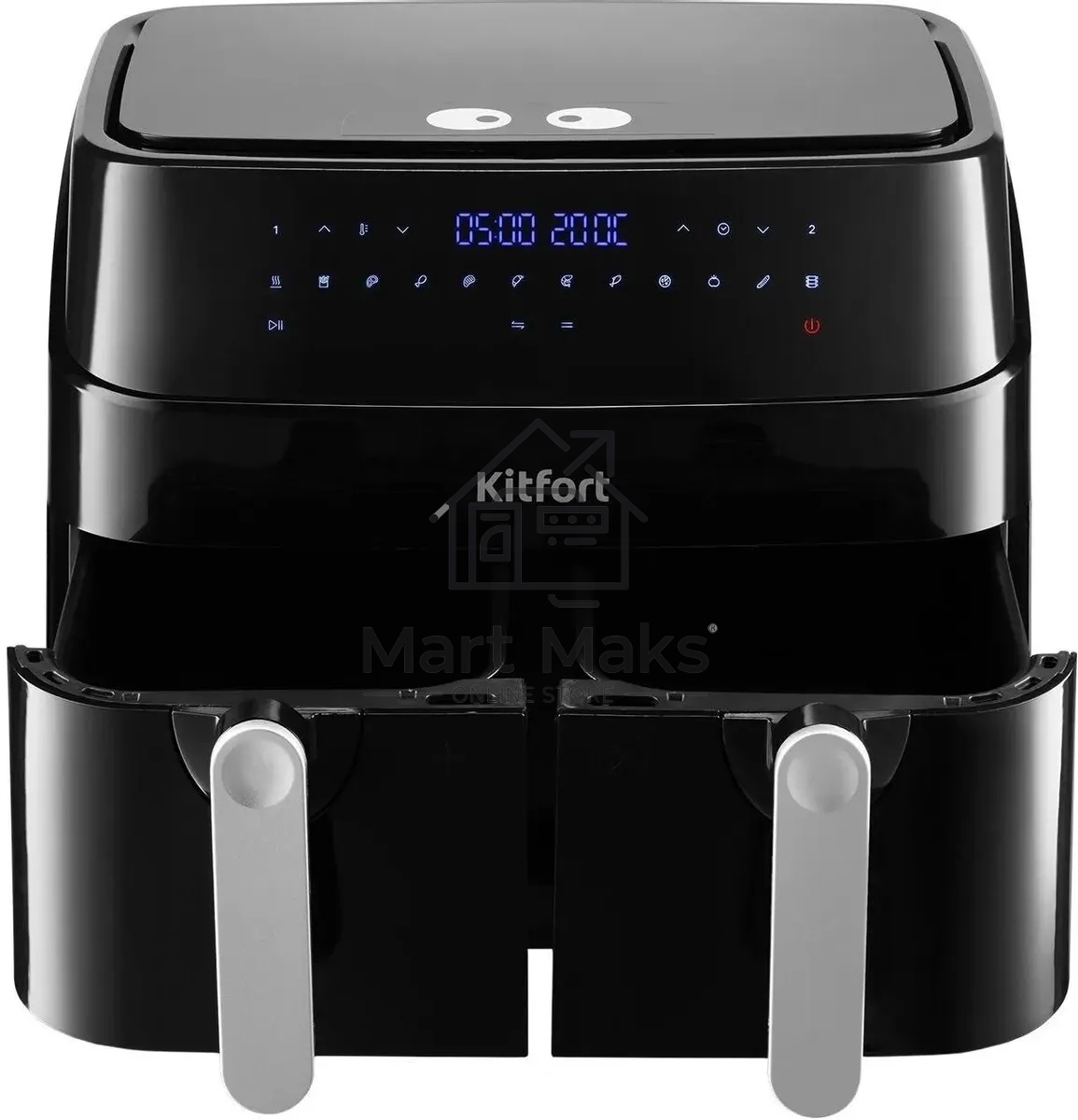 Аэрогриль Kitfort КТ-2250 1750Вт черный