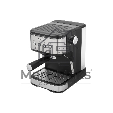 Кофеварка рожковая ENERGY EN-264R (108170) стальной/черный, исп. кофе - молотый, 1.5 л, 1100 Вт, 20 бар