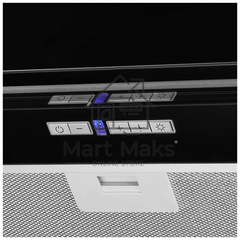 Вытяжка встраиваемая Kuppersberg Nancy S 60 черный, 60 см, 850 куб. м/ч, 42 дБ