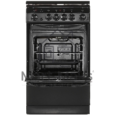 Плита электрическая De Luxe 506004.03Э (кр) 001 черный, конфорок 4 шт, духовка 60 л, 50 см x 85 см x 60 см
