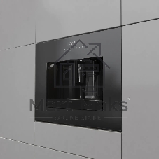 Встраиваемая кофемашина Gorenje CM4G8BG, давление 15 бар, кофемолка, мощность 1350 Вт, регулирование крепости кофе, автоматическое промывание системы, капучинатор, автоматическое приготовление эспрессо, программа очистки от накипи, регулирование температуры кофе, регулирование порций кофе, регулирование степени помола, часы, сенсорное управление, цвет черный