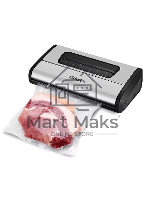 Вакуумный упаковщик Kitfort КТ-1519 165Вт серебристый/черный