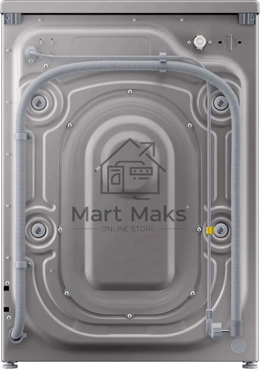Стиральная машина Samsung WW80T3040BS/LP серебристый, загрузка фронтальная 8 кг, 1400 об/мин, класс: A