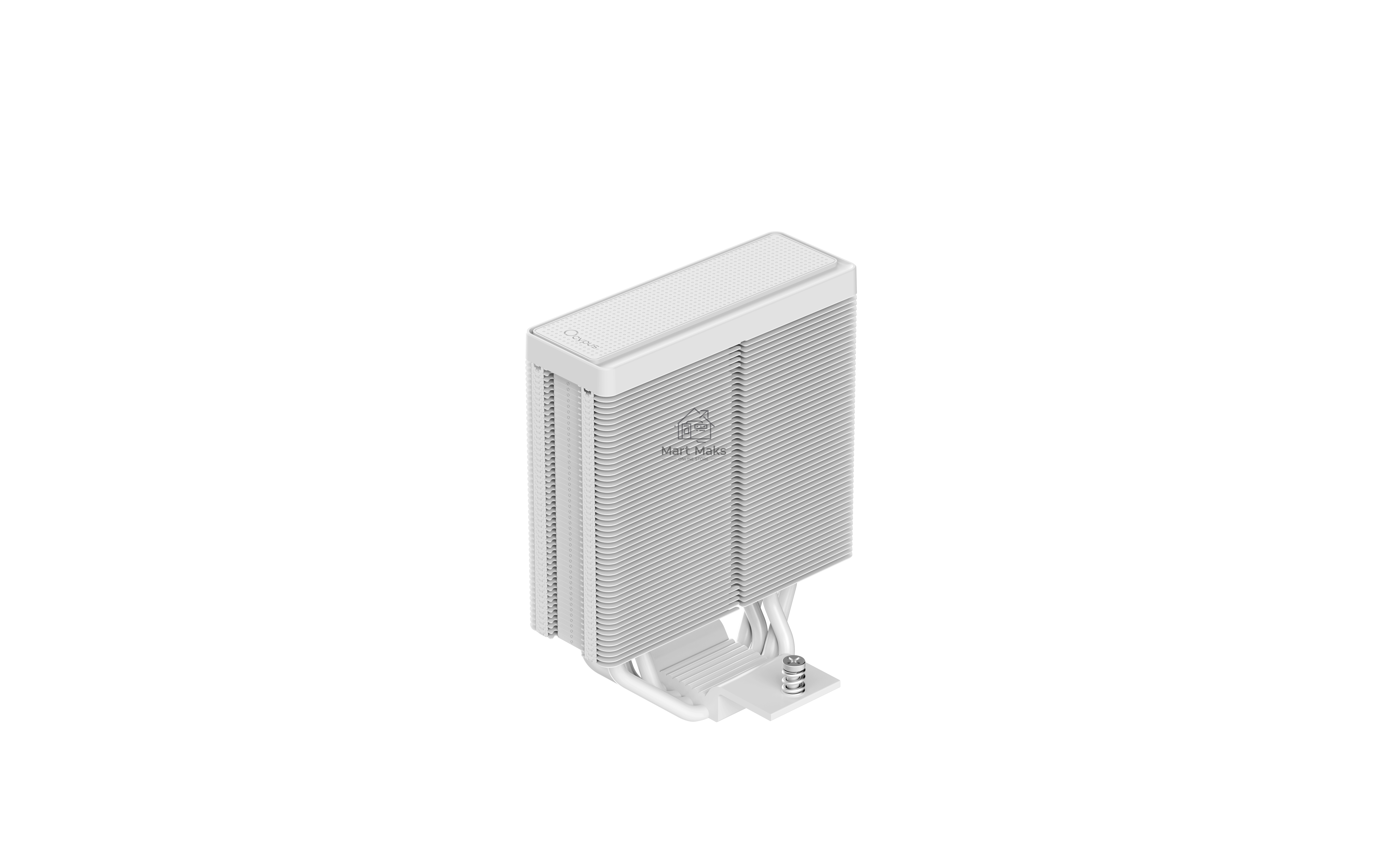 Кулер для процессора Cooler Ocypus Delta A40 WH ARGB белый 120мм алюминий+медь 2000rpm 29db 4-pin 220W 156мм
