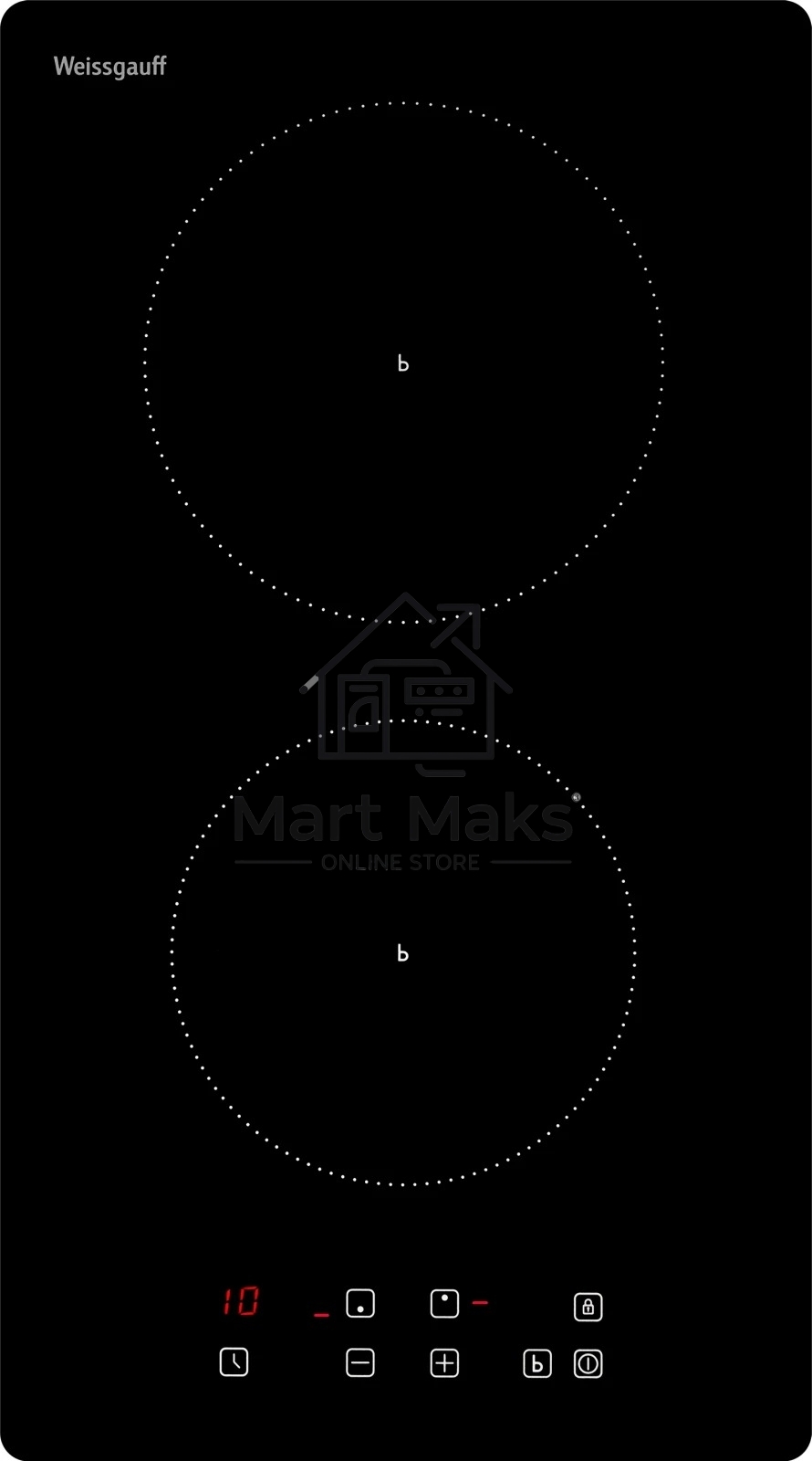 Индукционная варочная панель Weissgauff HI 32 BA черный
