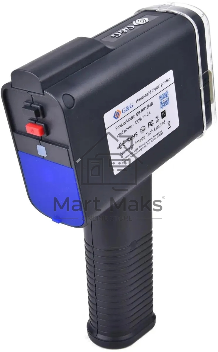 Принтер струйный G&G GG-HH1001B-EU, ч/б, печ. 60 м/мин., 600 x 600 dpi, USB