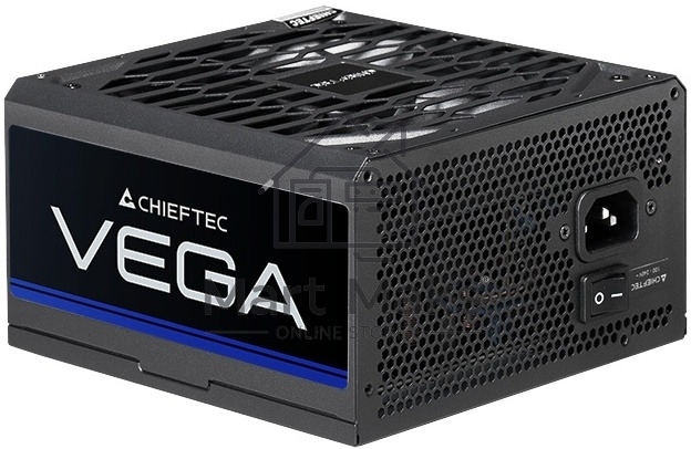 Блок питания Chieftec Vega PPG-850-S, 850Вт, 80 PLUS Gold, 135мм, черный