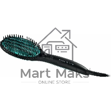 Расческа-выпрямитель Rowenta CF5820F0 черный/зеленый, 200 °C, 3 режима