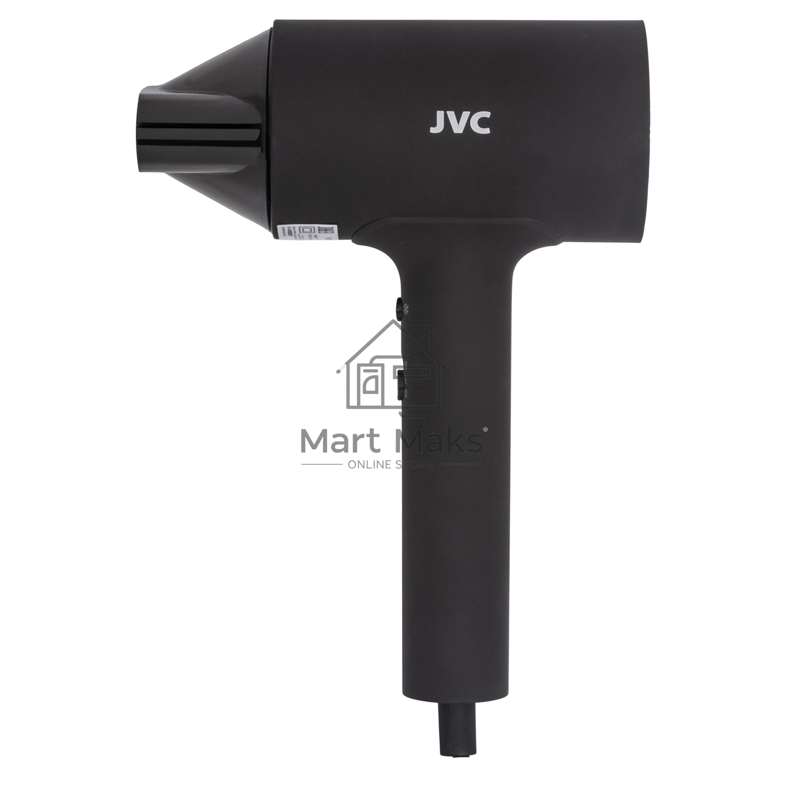 Фен JVC JHD011 черный, 1600 Вт