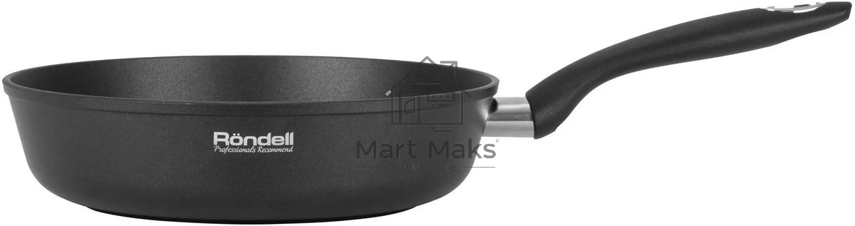 Сковорода Rondell Forte RDA-1648, 20см, без крышки, черный