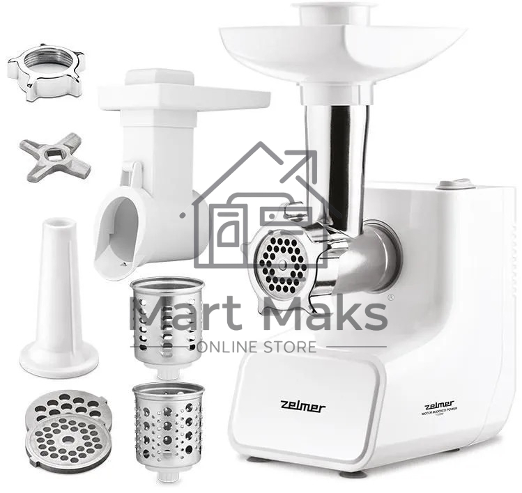 Мясорубка Zelmer ZMM3512B белый