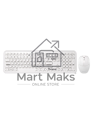 Комплект клавиатура+мышь Smartbuy (SBC-666395AG-W) 666395 белый
