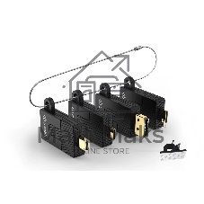 Кольцо Infobit iCable AR11 с переходниками: DP, Mini DP, Mini HDMI и USB C папа на HDMI мама, поддержка 4K30