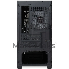 Компьютерный корпус без блока питания HSPD M321, Mesh Mini-tower, черный, slide TG, 0.45 SPCC, 2x140мм ARGb+1x120мм ARGb mATX, mITX 160/340/184мм 2x2.5