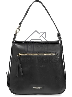 Сумка женская The Bridge Ingrid 04572501/30 черная натур.кожа