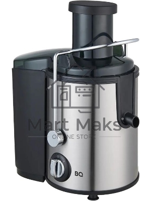 Соковыжималка BQ J1000 серый/черный, центробежная, 900 Вт, 800 мл, механическое