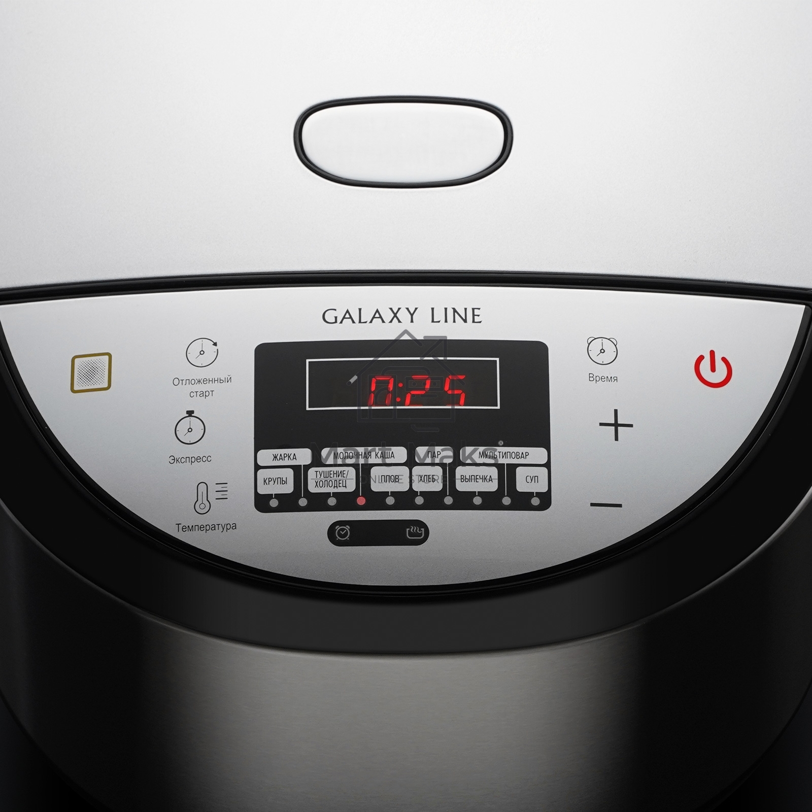 Мультиварка Galaxy Line GL 2648, серый, индукционная, объем 4 л, 1350 Вт, 11 программм