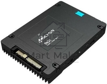 Накопитель SSD Micron 7450 MAX, 3200Gb, U.3, PCIe 4.0 x4, NVMe, R/W 6800/5300