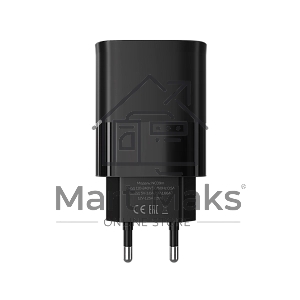Зарядное устройство MORE CHOICE (4620202553416) NC09m 1USB 3.0A QC3.0 15W, черный