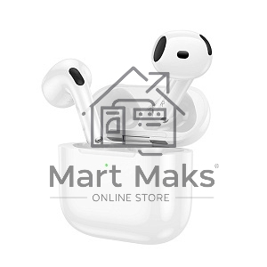 Наушники TWS Hoco EW85 белый, вкладыши, Bluetooth, до 4 ч.